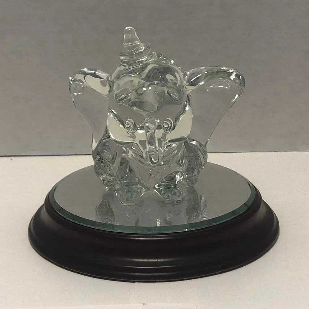 Disney's Crystal Dumbo with Base